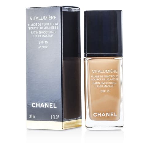 chanel vitalumiere fluide makeup